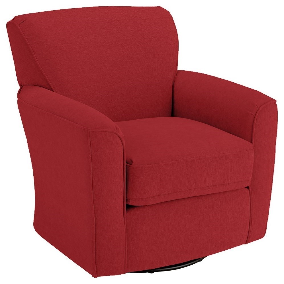 Best Home Furnishings Swivel Barrel Chairs 2888 Kaylee Swivel Barrel